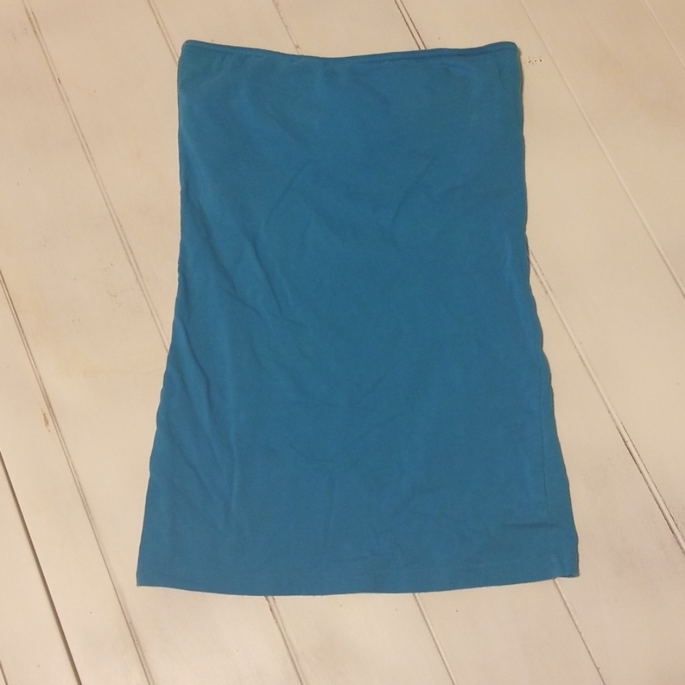 Teal Tube Top szM